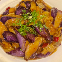 V9 Eggplant with Garlic Sauce